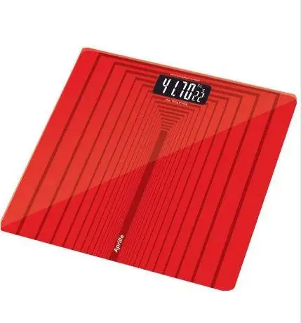 Aprilla Dijital Banyo Baskülü ABS-1026/Kırmızı