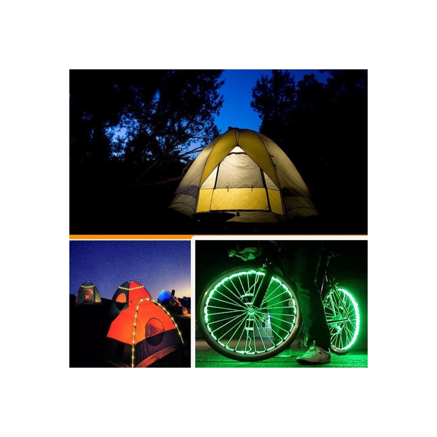 Azemax 50cm Ses Destekli RGB Kumandalı USB Şerit LED Aydınlatma Azemax 50cm Ses Destekli RGB Kumandalı USB Şerit LED Aydınlatma
