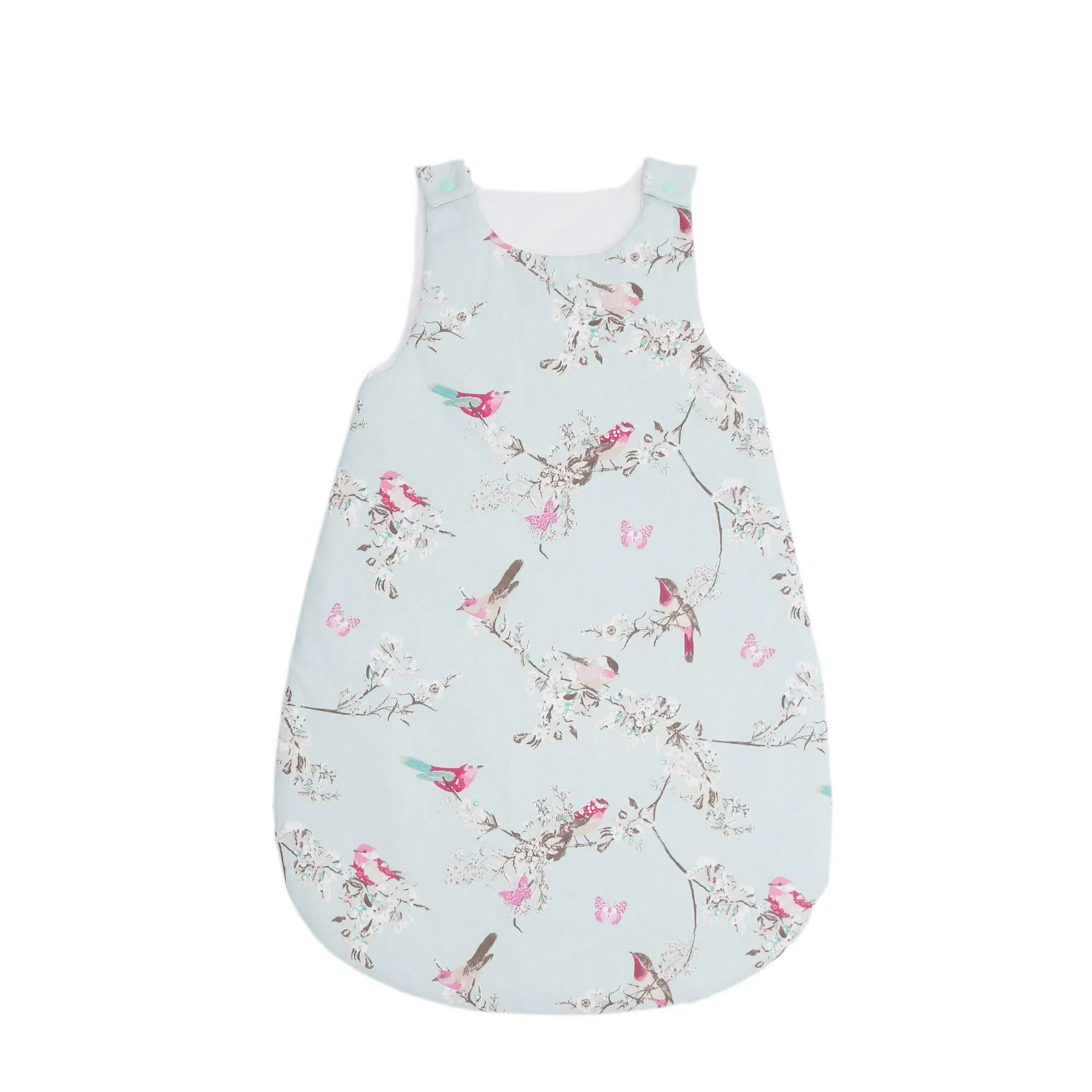 Esma Bebe Uyku Tulumu Vintage Kuşlar Desen/0-12 Ay