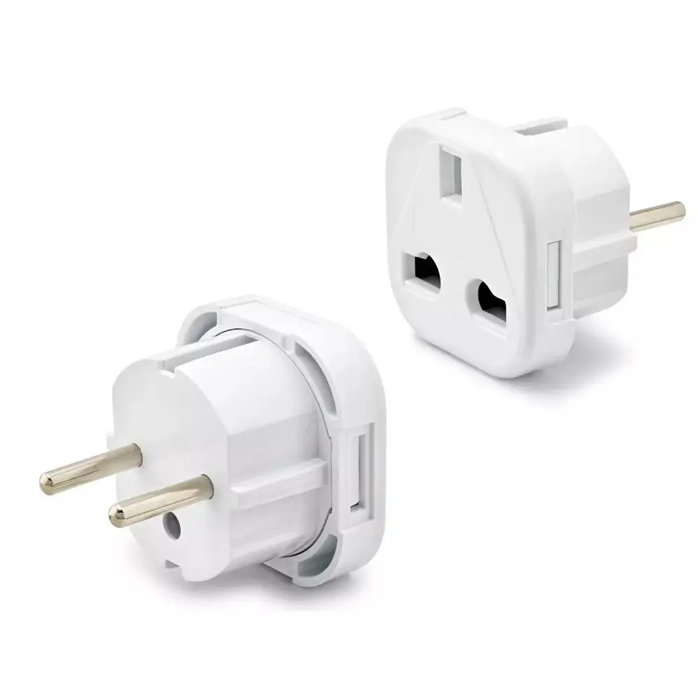 Hadron Fis003 Amerikan-İngiliz Fiş Adaptörü Beyaz