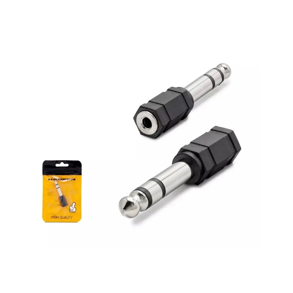 Hadron Hdx1265 6.5Mm To 3.5Mm F Çevirici Enstrüman Gitar Siyah