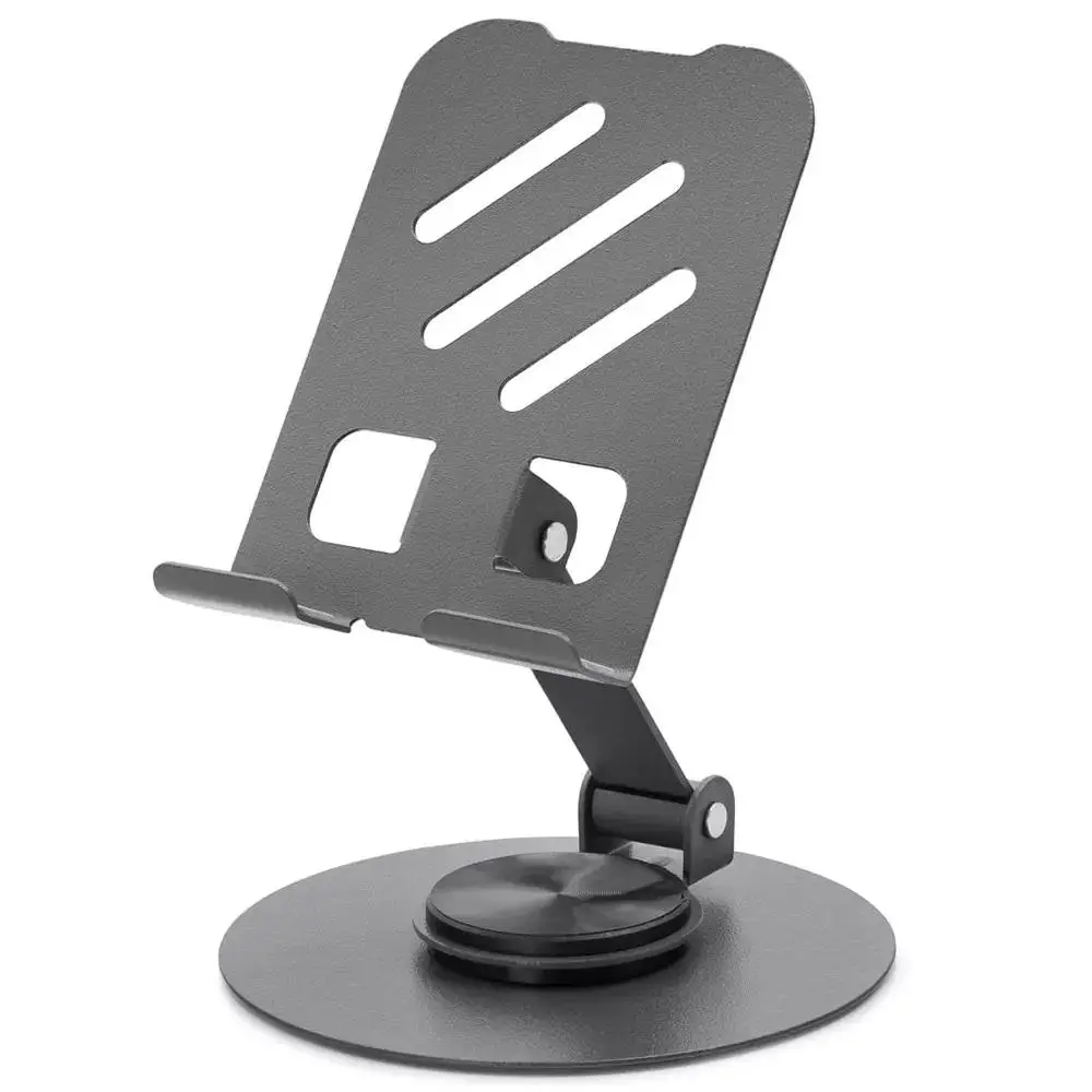 Hadron HDX8023 360° Döner Ayarlanabilir Masaüstü Telefon ve Tablet Standı Metal 4.7"-13"