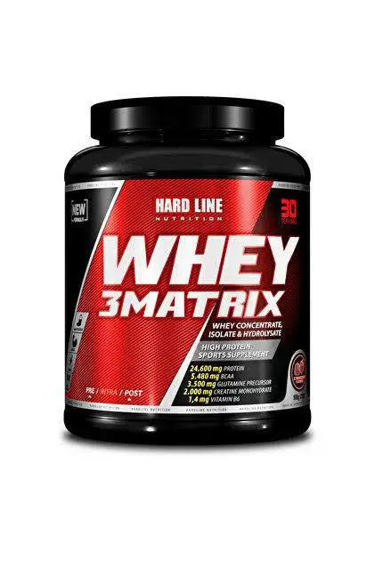 Hardline Whey 3Matrix Base Sütlü Çikolata 2300 Gr
