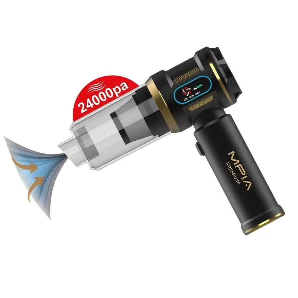 Mpia MCV-05 Premium 10 in 1 Araç Süpürgesi - 24000 pa -7600 mAh Pil