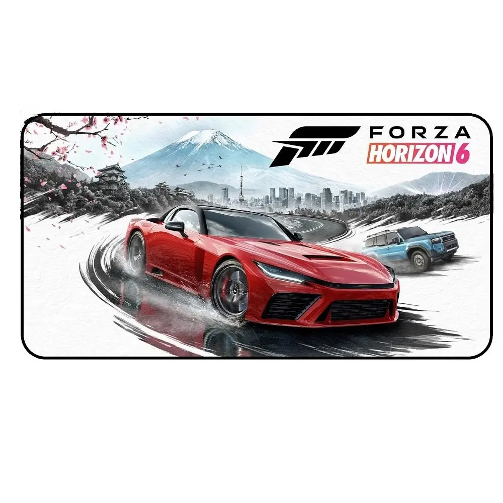 Netojen NT-733 Kırmızı Forza Desenli Gaming Mouse Pad 90cm *40cm *3mm