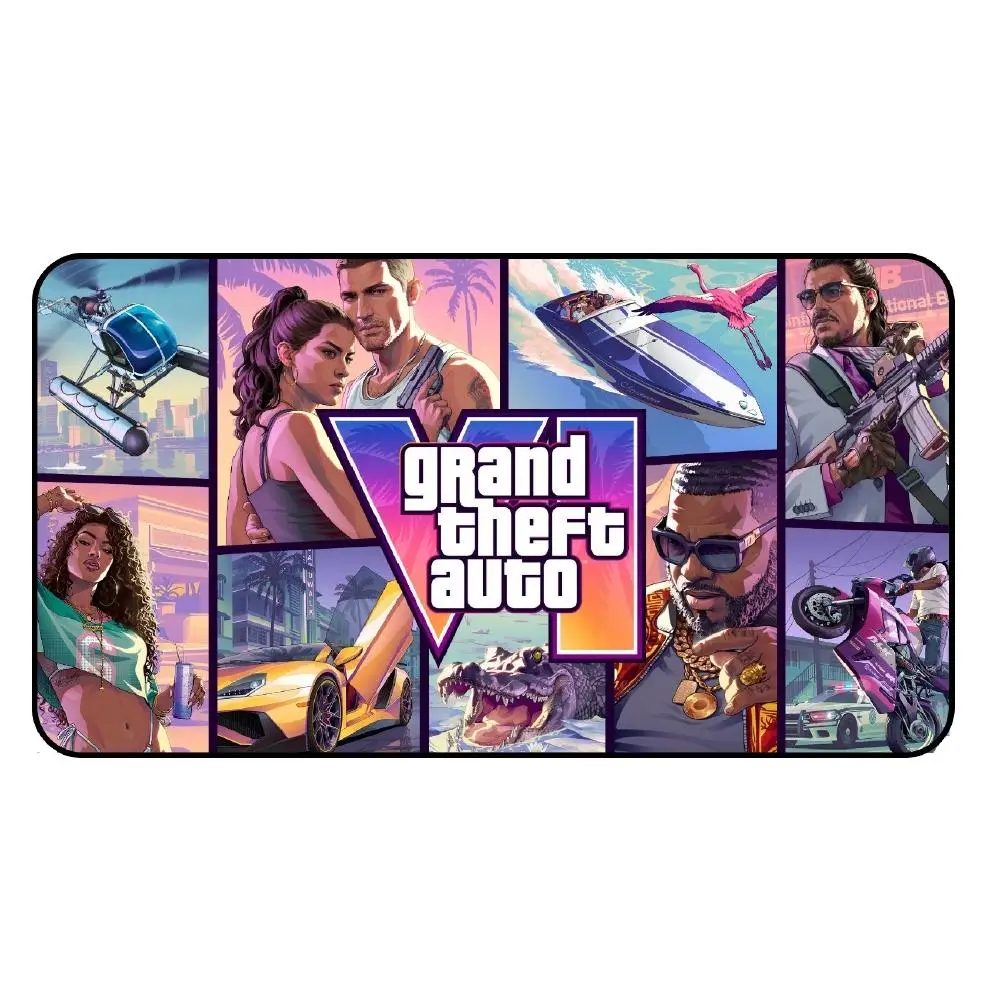 Netojen NT-734 GTA Desenli Gaming Mouse Pad 90cm *40cm *3mm