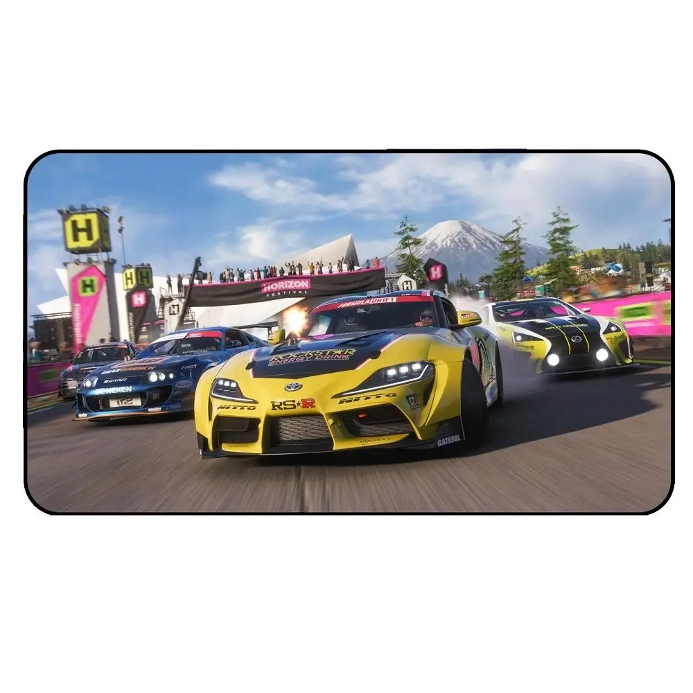 Netojen NT-736 Sarı Forza Desenli Gaming Mouse Pad 90cm *40cm *3mm