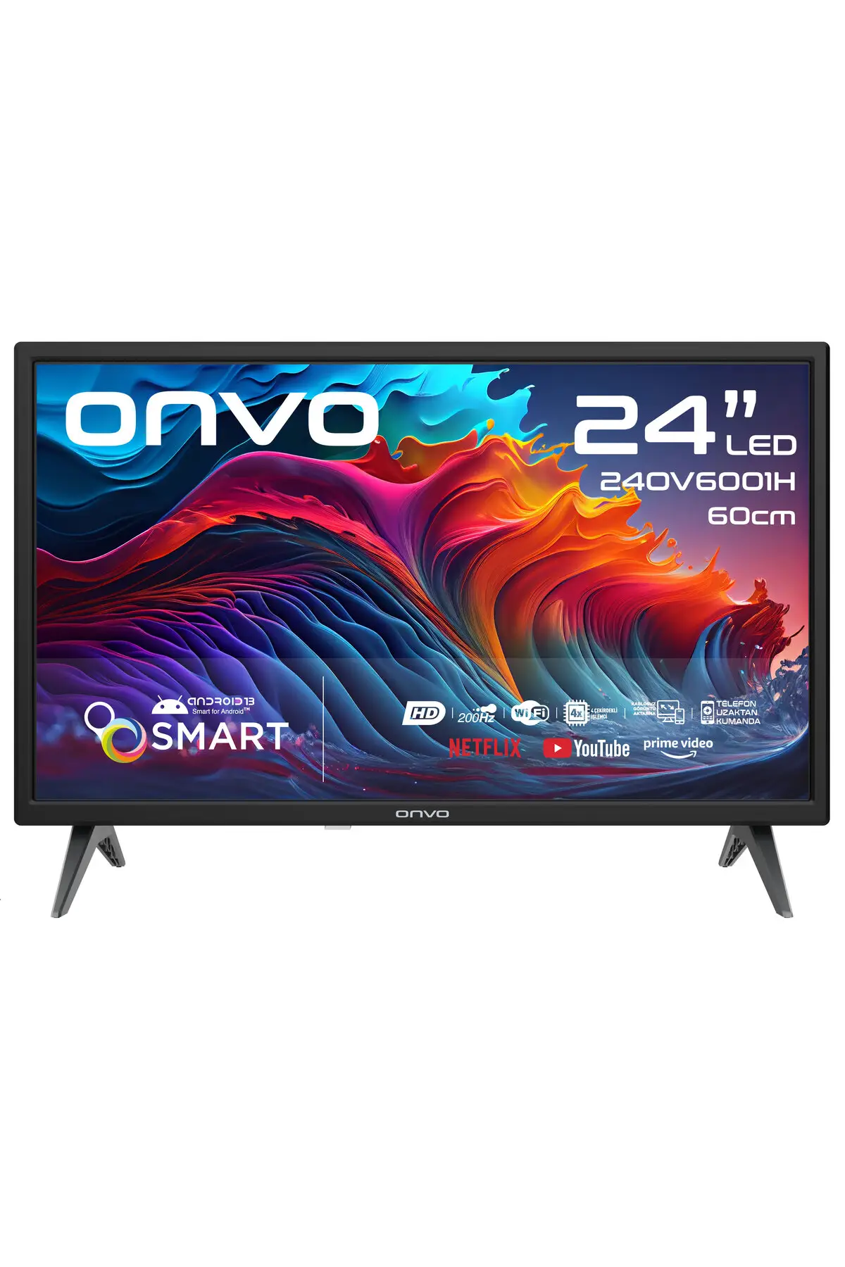 Onvo 24OV6001H 24" Android Smart Led TV