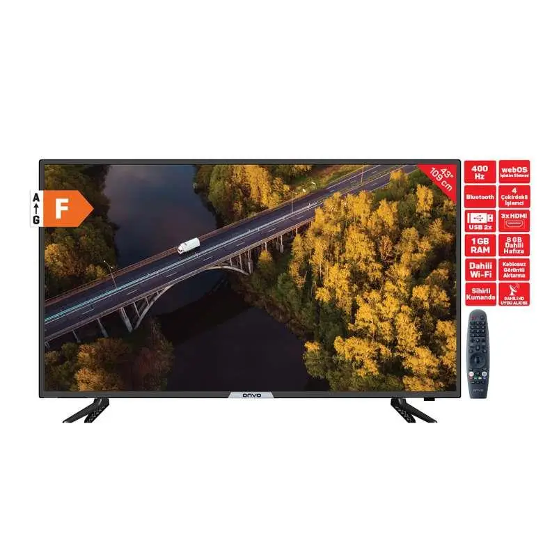 Onvo 43'' Full HD WebOS Smart LED TV 109 Ekran