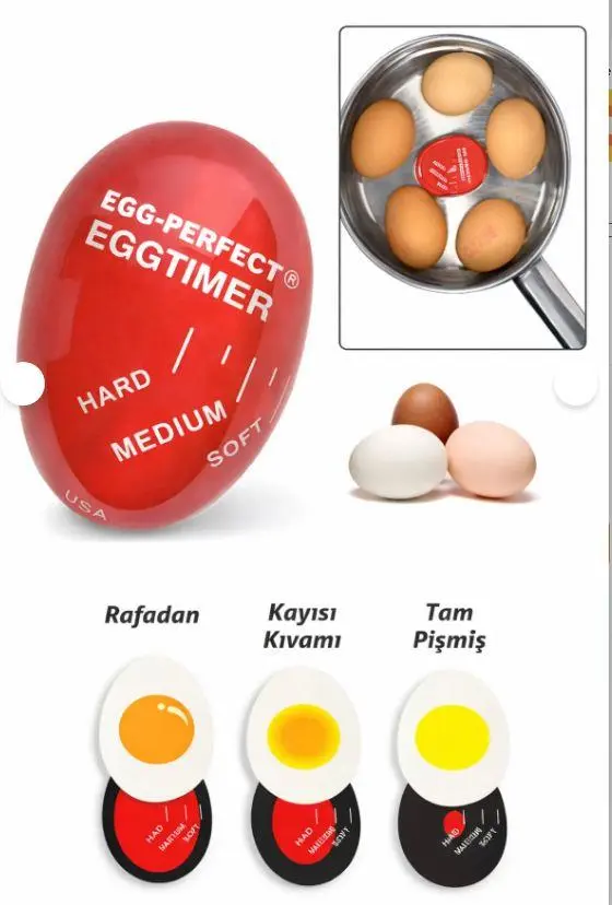 Renk Değiştiren Yumurta Zamanlayıcı