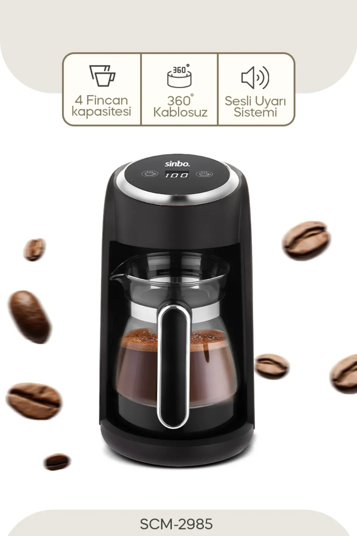 Sinbo Türk Kahve Makinesi SCM 2985