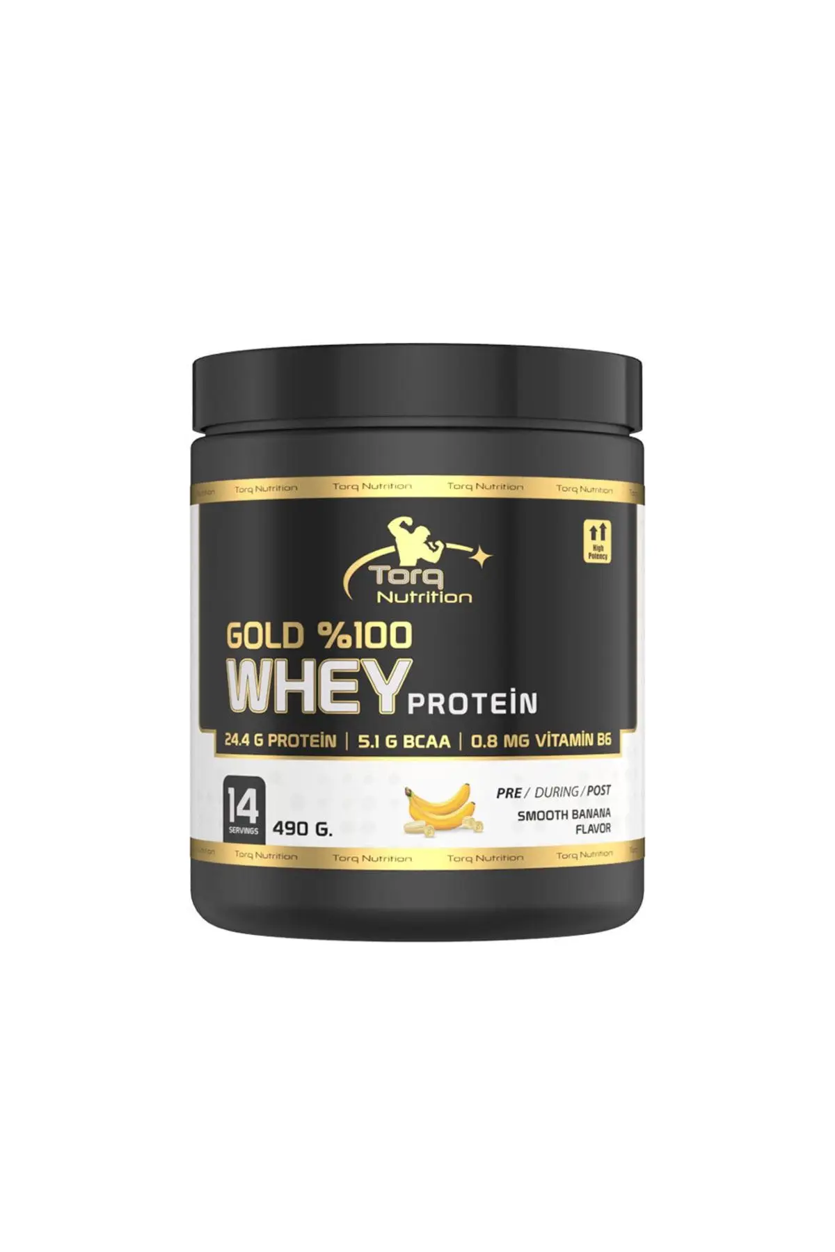 Torq Nutrition Gold Whey Protein Muzlu 490g